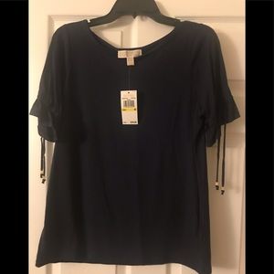 Misses short sleeve blouse